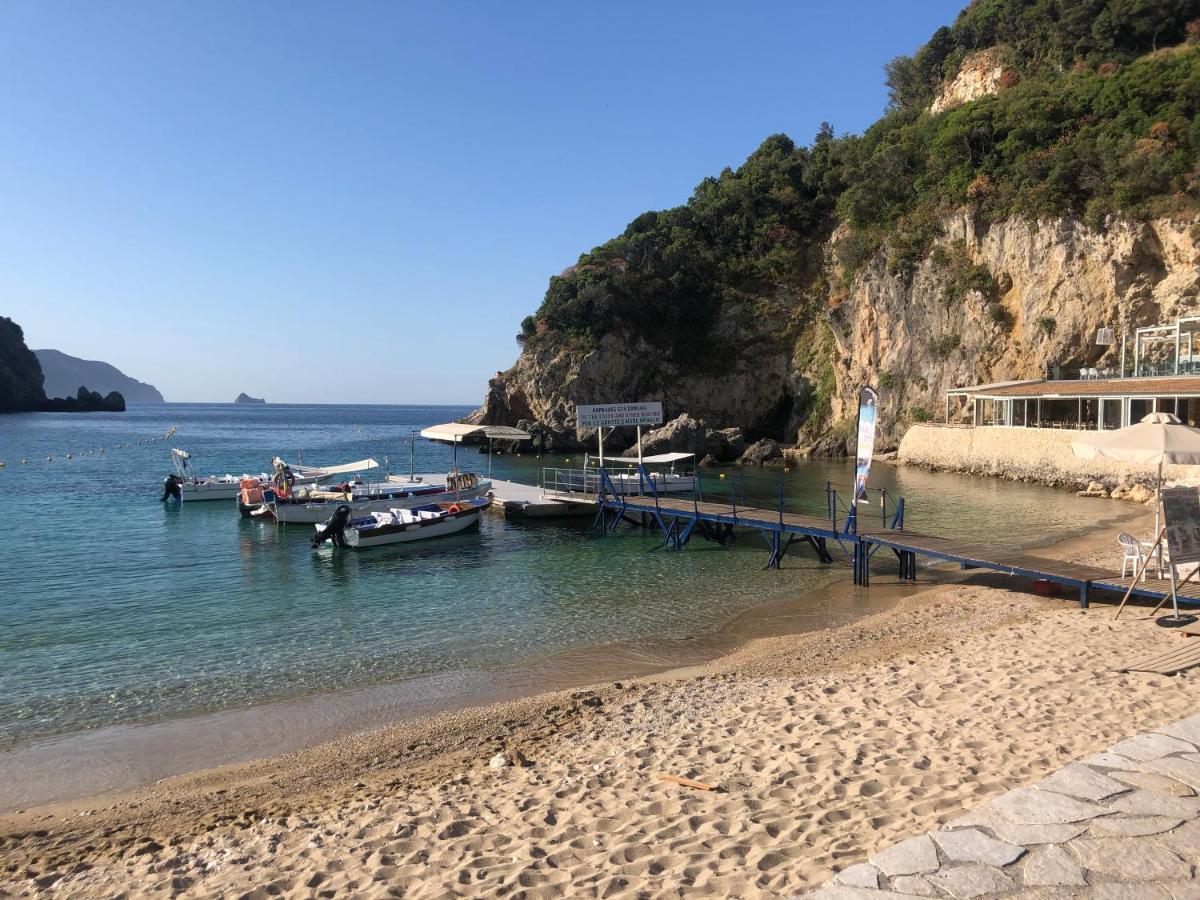 Villa Ampelaki "30 Meters To Beach" Paleokastritsa Exterior photo