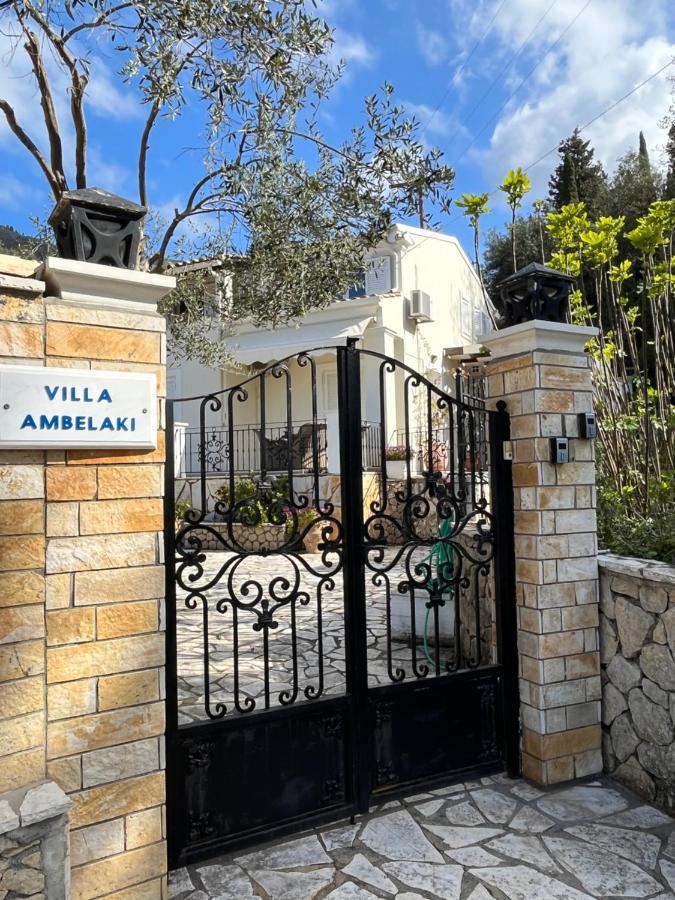 Villa Ampelaki "30 Meters To Beach" Paleokastritsa Exterior photo
